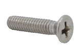 8 32*3/4 100PK Machine Screws English Flat Head Philips Drive Cross Stainles