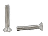 8 32*7/8 100PK Machine Screws English Flat Head Philips Drive Cross Stainles