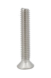 8 32*1 100PK Machine Screws English Flat Head Philips Drive Cross Stainless