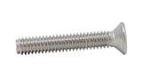 8 32*1 100PK Machine Screws English Flat Head Philips Drive Cross Stainless