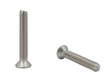 8 32*1 100PK Machine Screws English Flat Head Philips Drive Cross Stainless