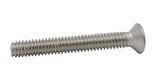 8 32*1 1/4 100PK Machine Screws English Flat Head Philips Drive Cross Stainl