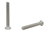8 32*1 1/4 100PK Machine Screws English Flat Head Philips Drive Cross Stainl