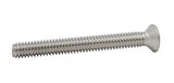 8 32*1 1/2 100PK Machine Screws English Flat Head Philips Drive Cross Stainl