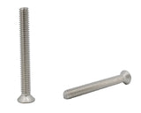 8 32*1 1/2 100PK Machine Screws English Flat Head Philips Drive Cross Stainl
