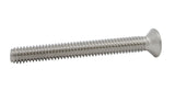 8 32*1 3/4 100PK Machine Screws English Flat Head Philips Drive Cross Stainl