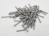 8 32*1 3/4 100PK Machine Screws English Flat Head Philips Drive Cross Stainl