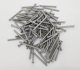 8 32*2 100PK Machine Screws English Flat Head Philips Drive Cross Stainless