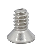 10 24*3/8 100PK Machine Screws English Flat Head Philips Drive Cross Stainle