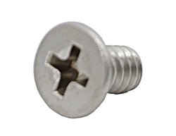 10 24*3/8 100PK Machine Screws English Flat Head Philips Drive Cross Stainle