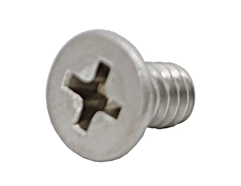 10 24*3/8 100PK Machine Screws English Flat Head Philips Drive Cross Stainle