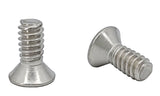 10 24*7/16 100PK Machine Screws English Flat Head Philips Drive Cross Stainl