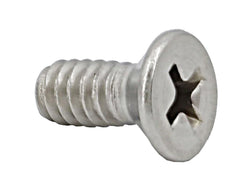 10 24*7/16 100PK Machine Screws English Flat Head Philips Drive Cross Stainl