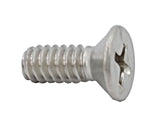 10 24*1/2 100PK Machine Screws English Flat Head Philips Drive Cross Stainle