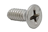 10 24*1/2 100PK Machine Screws English Flat Head Philips Drive Cross Stainle