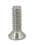 10 24*5/8 100PK Machine Screws English Flat Head Philips Drive Cross Stainle