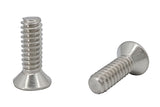 10 24*5/8 100PK Machine Screws English Flat Head Philips Drive Cross Stainle