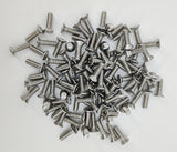10 24*5/8 100PK Machine Screws English Flat Head Philips Drive Cross Stainle