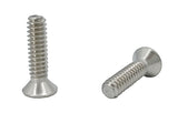 10 24*3/4 100PK Machine Screws English Flat Head Philips Drive Cross Stainle