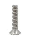 10 24*7/8 100PK Machine Screws English Flat Head Philips Drive Cross Stainle