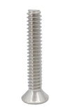 10 24*1 1/8 100PK Machine Screws English Flat Head Philips Drive Cross Stain