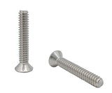 10 24*1 1/8 100PK Machine Screws English Flat Head Philips Drive Cross Stain