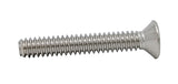 10 24*1 1/4 100PK Machine Screws English Flat Head Philips Drive Cross Stain