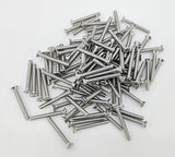 10 24*1 1/2 100PK Machine Screws English Flat Head Philips Drive Cross Stain