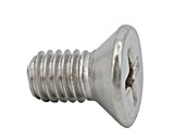 10 32*3/8 100PK Machine Screws English Flat Head Philips Drive Cross Stainle