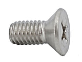 10 32*7/16 100PK Machine Screws English Flat Head Philips Drive Cross Stainl