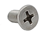 10 32*7/16 100PK Machine Screws English Flat Head Philips Drive Cross Stainl