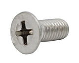 10 32*1/2 100PK Machine Screws English Flat Head Philips Drive Cross Stainle