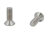 10 32*9/16 100PK Machine Screws English Flat Head Philips Drive Cross Stainl