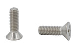 10 32*5/8 100PK Machine Screws English Flat Head Philips Drive Cross Stainle