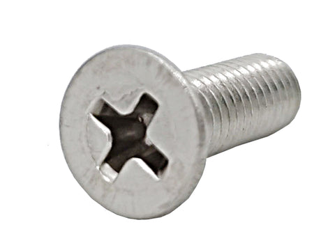 10 32*5/8 100PK Machine Screws English Flat Head Philips Drive Cross Stainle