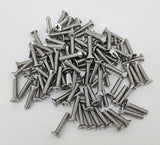 10 32*7/8 100PK Machine Screws English Flat Head Philips Drive Cross Stainle