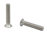 10 32*1 100PK Machine Screws English Flat Head Philips Drive Cross Stainless