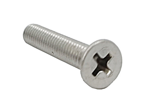 10 32*1 100PK Machine Screws English Flat Head Philips Drive Cross Stainless