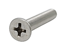 10 32*1 1/4 100PK Machine Screws English Flat Head Philips Drive Cross Stain