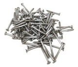 FixtureDisplays® #6 1 1/4" Wood Screw 100PCS Stainless Steel Counter Sunk Head Self Tapping Wood Screws 317959