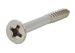 FixtureDisplays® #6 1 1/4" Wood Screw 100PCS Stainless Steel Counter Sunk Head Self Tapping Wood Screws 317959