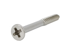 FixtureDisplays® #6 1 1/2" Wood Screw 100PCS Stainless Steel Counter Sunk Head Self Tapping Wood Screws 317960