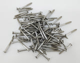 FixtureDisplays® #8 1 1/2" Wood Screw 100PCS Stainless Steel Counter Sunk Head Self Tapping Wood Screws 318172