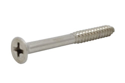 FixtureDisplays® #8 1 3/4" Wood Screw 100PCS Stainless Steel Counter Sunk Head Self Tapping Wood Screws 318173