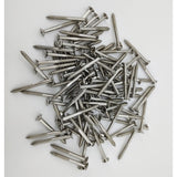 FixtureDisplays® #10 1 3/4" Wood Screw 100PCS Stainless Steel Counter Sunk Head Self Tapping Wood Screws 318387