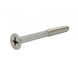 FixtureDisplays® #10 2" Wood Screw 100PCS Stainless Steel Counter Sunk Head Self Tapping Wood Screws 318388