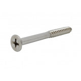 FixtureDisplays® #10 2" Wood Screw 100PCS Stainless Steel Counter Sunk Head Self Tapping Wood Screws 318388