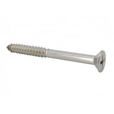 FixtureDisplays® #10 2" Wood Screw 100PCS Stainless Steel Counter Sunk Head Self Tapping Wood Screws 318388
