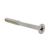 FixtureDisplays® #10 2 1/4" Wood Screw 100PCS Stainless Steel Counter Sunk Head Self Tapping Wood Screws 318389