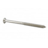 FixtureDisplays® #10 2 1/2" Wood Screw 100PCS Stainless Steel Counter Sunk Head Self Tapping Wood Screws 318390